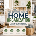 Complete home organization guide with practical room-by-room storage ideas